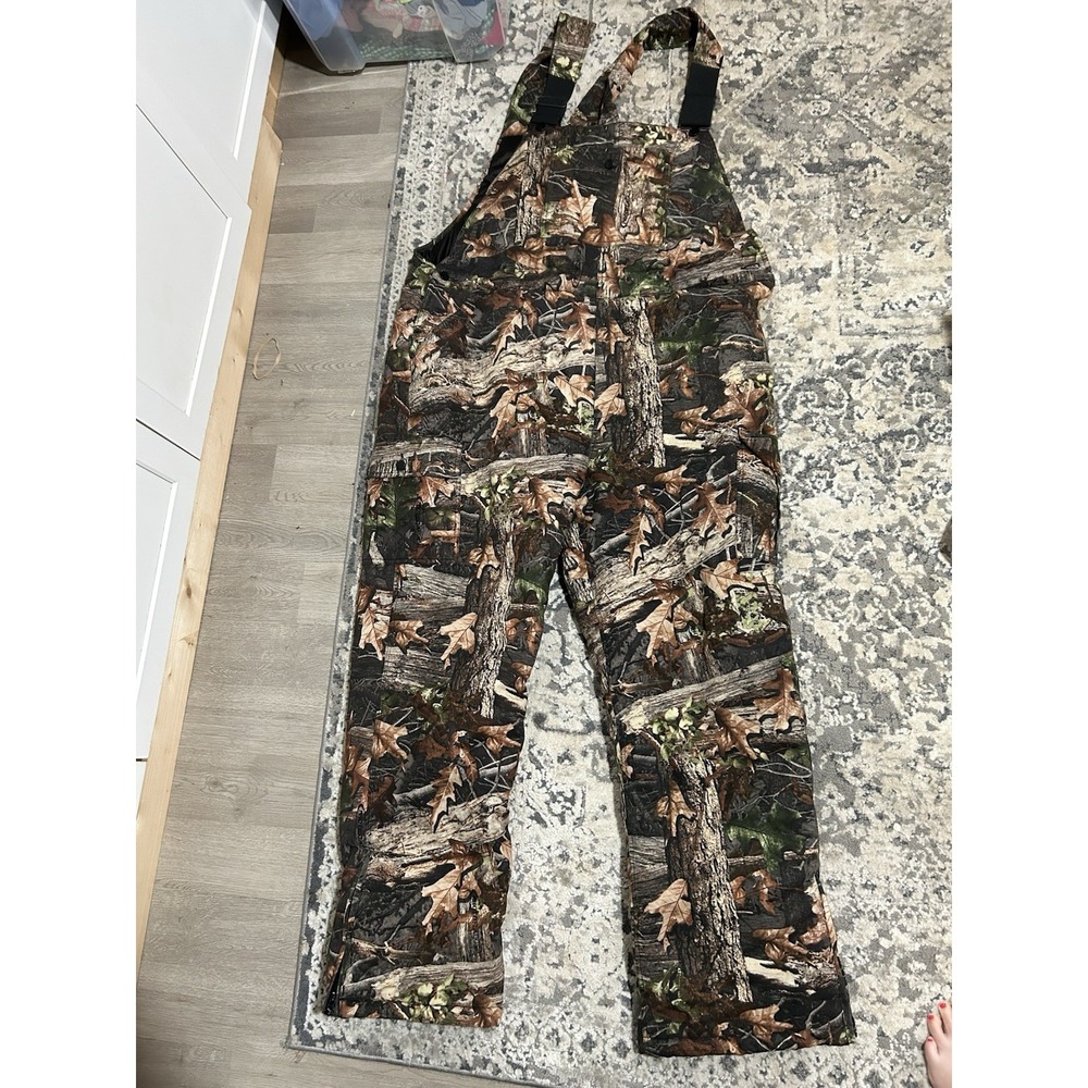 Men's Brent Outdoors Camo Hunting Bib Size Large
